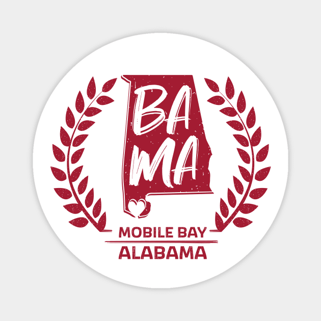 Bama Bay - Crimson Magnet by Limey Jade 